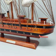 Load image into Gallery viewer, 1970s Astonishing "Croatia" Model Ship. Made in England. Madinteriorart by Maden
