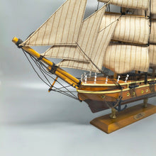 Load image into Gallery viewer, 1970s Astonishing Fragata Siglo XVIII Model Ship. Handmade. Made in England Madinteriorart by Maden
