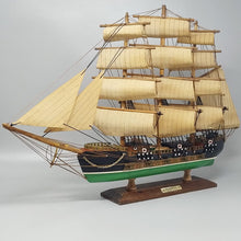 Load image into Gallery viewer, 1970s Astonishing Fragata Siglo XVIII Model Ship. Handmade. Made in England Madinteriorart by Maden
