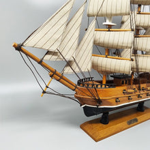 Load image into Gallery viewer, 1970s Astonishing MayFlower Model Ship. Handmade. Made in England Madinteriorart by Maden
