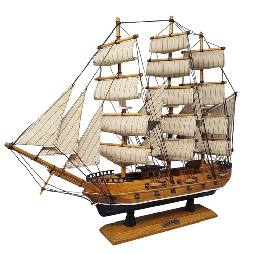 1970s Astonishing MayFlower Model Ship. Handmade. Made in England Madinteriorart by Maden