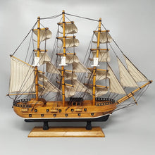 Load image into Gallery viewer, 1970s Astonishing MayFlower Model Ship. Handmade. Made in England Madinteriorart by Maden
