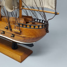 Load image into Gallery viewer, 1970s Astonishing MayFlower Model Ship. Handmade. Made in England Madinteriorart by Maden

