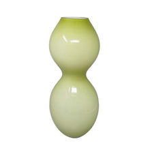 Load image into Gallery viewer, 1970s Astonishing Space Age Green Vase in Murano Glass. Made in Italy Madinteriorart by Maden
