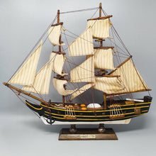 Load image into Gallery viewer, 1970s Astonishing Swift 1778 Model Ship. Handmade. Made in England. Madinteriorart by Maden
