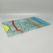 Load image into Gallery viewer, 1970s Astonishing Tray By Albatros in Murano Glass. Made in Italy Madinteriorart by Maden
