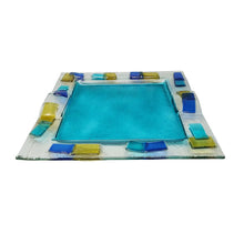 Load image into Gallery viewer, 1970s Astonishing Tray By Albatros in Murano Glass. Made in Italy Madinteriorart by Maden
