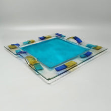 Load image into Gallery viewer, 1970s Astonishing Tray By Albatros in Murano Glass. Made in Italy Madinteriorart by Maden
