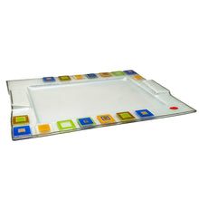 Load image into Gallery viewer, 1970s Astonishing Tray By Albatros in Murano Glass. Made in Italy Madinteriorart by Maden
