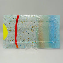 Load image into Gallery viewer, 1970s Astonishing Tray By Albatros in Murano Glass. Made in Italy Madinteriorart by Maden
