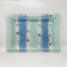 Load image into Gallery viewer, 1970s Astonishing Tray By Albatros in Murano Glass. Made in Italy Madinteriorart by Maden
