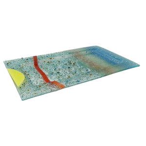 1970s Astonishing Tray By Albatros in Murano Glass. Made in Italy Madinteriorart by Maden