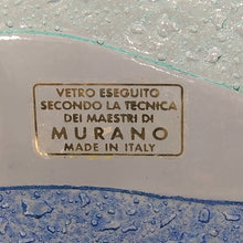 Load image into Gallery viewer, 1970s Astonishing Tray By Albatros in Murano Glass. Made in Italy Madinteriorart by Maden

