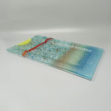 Load image into Gallery viewer, 1970s Astonishing Tray By Albatros in Murano Glass. Made in Italy Madinteriorart by Maden

