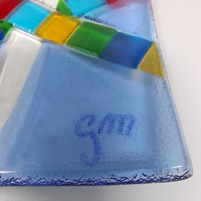 Load image into Gallery viewer, 1970s Mid-Century Modern Geometric Murano Glass Vide-Poche by Albatros, Signed GM
