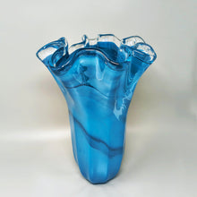 Load image into Gallery viewer, 1970s Exquisite "Fazzoletto" Murano Glass Vase by Dogi. Made in Italy Madinteriorart by Maden
