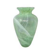 Load image into Gallery viewer, 1970s Exquisited Handcrafted Green Vase by Michielotto in Murano Glass. Madinteriorart by Maden
