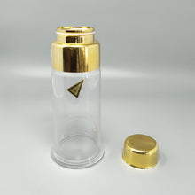 Load image into Gallery viewer, 1970s Gorgeous Cocktail Shaker With Ice Bucket by Dorval in Gold plate 24K and Crystal. Made in Italy Madinteriorart by Maden
