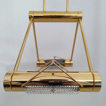 Load image into Gallery viewer, 1970s Gorgeous Pendant Lamp in Brass by Cattaneo. Made in Italy Madinteriorart by Maden
