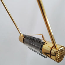 Load image into Gallery viewer, 1970s Gorgeous Pendant Lamp in Brass by Cattaneo. Made in Italy Madinteriorart by Maden
