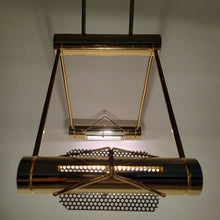 Load image into Gallery viewer, 1970s Gorgeous Pendant Lamp in Brass by Cattaneo. Made in Italy Madinteriorart by Maden
