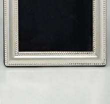 Load image into Gallery viewer, 1970s Gorgeous Photo Frame in Silver Plated with Glass. Made in Italy
