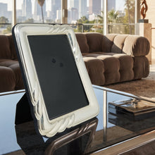 Load image into Gallery viewer, 1970s Gorgeous Photo Frame in Silver Plated with Glass. Made in Italy Madinteriorart by Maden
