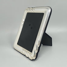Load image into Gallery viewer, 1970s Gorgeous Photo Frame in Silver Plated with Glass. Made in Italy Madinteriorart by Maden
