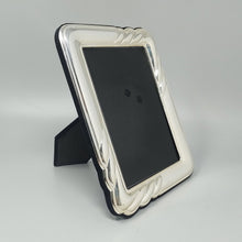 Load image into Gallery viewer, 1970s Gorgeous Photo Frame in Silver Plated with Glass. Made in Italy Madinteriorart by Maden
