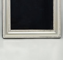 Load image into Gallery viewer, 1970s Gorgeous Photo Frame in Silver Plated with Glass. Made in Italy Madinteriorart by Maden

