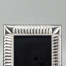 Load image into Gallery viewer, 1970s Gorgeous Photo Frame in Silver Plated with Glass. Made in Italy Madinteriorart by Maden
