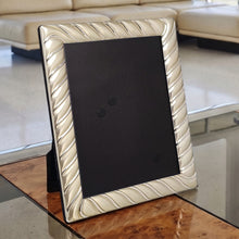 Load image into Gallery viewer, 1970s Gorgeous Photo Frame in Silver Plated with Glass. Made in Italy
