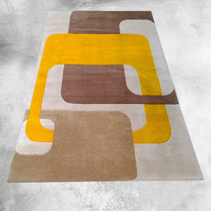 1970s Gorgeous Rug by Paracchi Model Twist. Pure wool. Made in Italy Madinteriorart by Maden