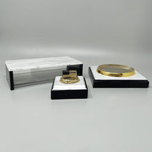 Load image into Gallery viewer, 1970s Gorgeous Smoking Set in Lucite and Brass. Made in Italy Madinteriorart by Maden

