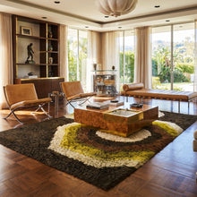 Load image into Gallery viewer, 1970s Gorgeous Space Age Luxury Rug by Desso with Original Label. Madinteriorart by Maden
