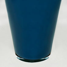 Load image into Gallery viewer, 1970s Italian Murano Blown Glass Blue Vase by Maestro del Vetro. Madinteriorart by Maden

