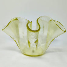 Load image into Gallery viewer, 1970s Italian Murano Glass Yellow "Fazzoletto" Handkerchief Vase by Dogi Madinteriorart by Maden
