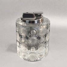 Load image into Gallery viewer, 1970s Lalique Crystal "Tokyo" Table Lighter Signed. Made in France Madinteriorart by Maden
