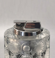 Load image into Gallery viewer, 1970s Lalique Crystal "Tokyo" Table Lighter Signed. Made in France Madinteriorart by Maden
