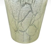 Load image into Gallery viewer, 1970s Luxury handcrafted Green Vase in Murano glass by Maestro del Vetro. Made in Italy. Madinteriorart by Maden
