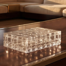 Load image into Gallery viewer, 1970s Magnificent Crystal Box by Colle. Made in Italy Madinteriorart by Maden
