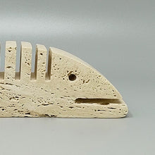 Load image into Gallery viewer, 1970s Original Big Travertine Fish Sculpture by Enzo Mari for F.lli Mannelli Madinteriorart by Maden
