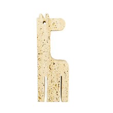 Load image into Gallery viewer, 1970s Original Big Travertine Giraffe Sculpture by Enzo Mari for F.lli Mannelli Madinteriorart by Maden
