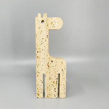 Load image into Gallery viewer, 1970s Original Big Travertine Giraffe Sculpture by Enzo Mari for F.lli Mannelli Madinteriorart by Maden
