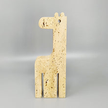 Load image into Gallery viewer, 1970s Original Big Travertine Giraffe Sculpture by Enzo Mari for F.lli Mannelli Madinteriorart by Maden
