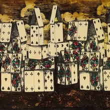 Load image into Gallery viewer, 1970s Original Gorgeous Playing Cards Box by Piero Fornasetti in Excellent condition. Made in Italy Madinteriorart by Maden
