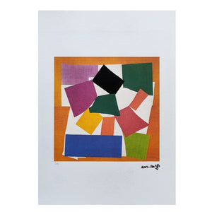 1970s Original Stunning Henri Matisse "L'Escargot" Limited Edition Lithograph Madinteriorart by Maden