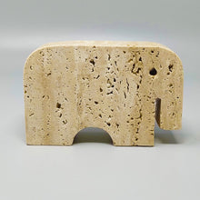 Load image into Gallery viewer, 1970s Original Travertine Elephant Sculpture by Enzo Mari for F.lli Mannelli Madinteriorart by Maden

