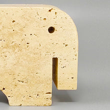 Load image into Gallery viewer, 1970s Original Travertine Elephant Sculpture by Enzo Mari for F.lli Mannelli Madinteriorart by Maden
