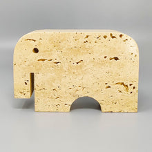 Load image into Gallery viewer, 1970s Original Travertine Elephant Sculpture by Enzo Mari for F.lli Mannelli Madinteriorart by Maden
